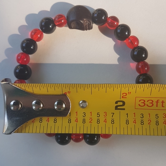 💀 Blood Skull Bracelet - Picture 2 of 4